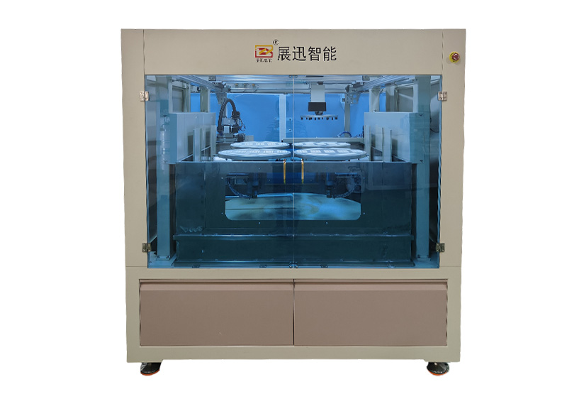 全自动手机玻璃扫光机